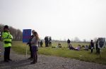 Picnic Protest Opposite Salford Mayor House